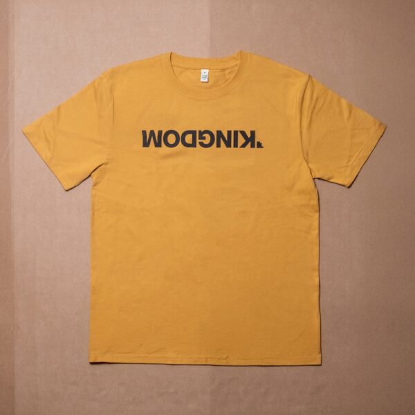 Upside Down Kingdom T-Shirt – Faded Mustard