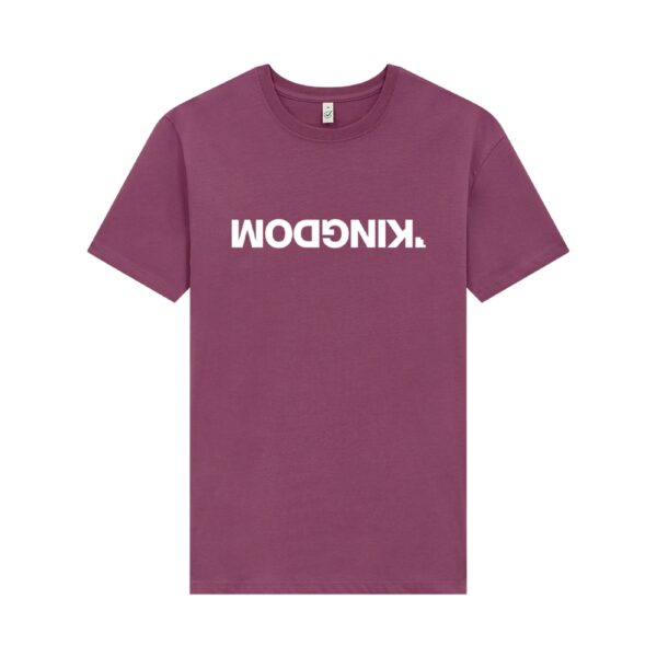 Upside Down Kingdom T-Shirt - Faded Burgandy